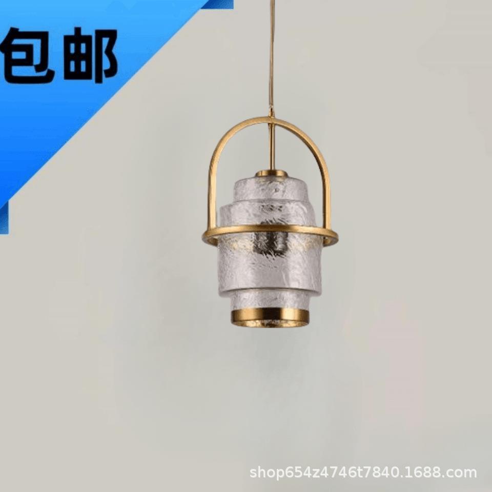 轻奢风简约创意样板房餐厅吧台吊灯设计师走廊火锅城酒吧小吊灯