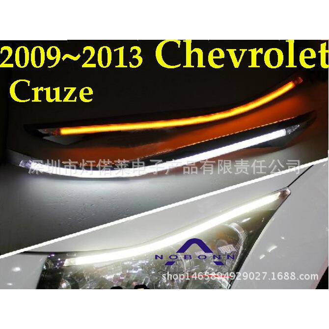 2009~2013科鲁兹大灯眉前照灯LED日行灯雾灯cruze daytime light