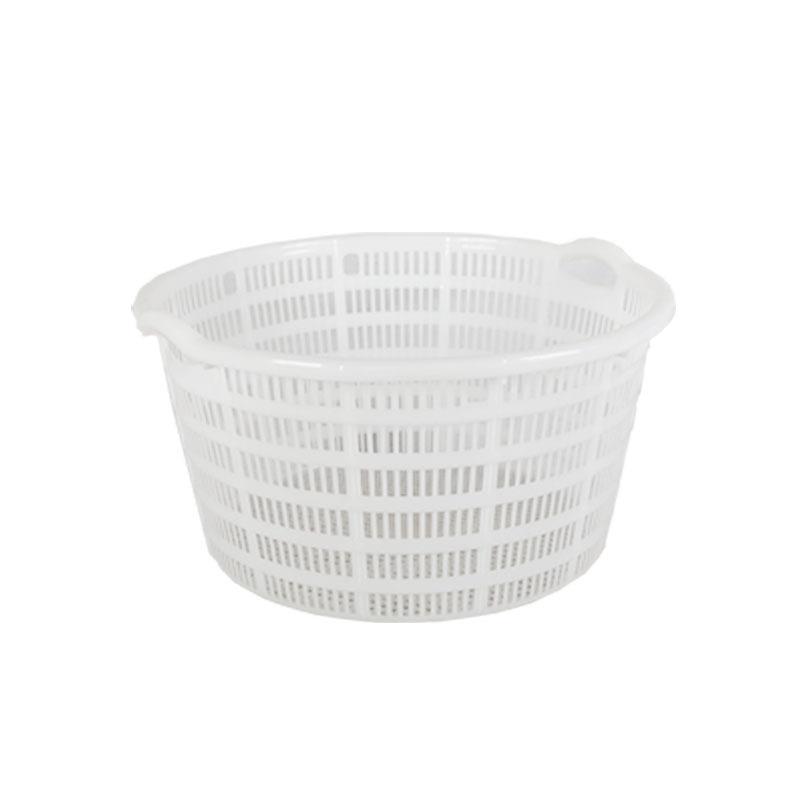 西瓜箩周转筐塑料箱运输筐水果蔬菜筐收纳筐玩具筐长方形物流箱蓝