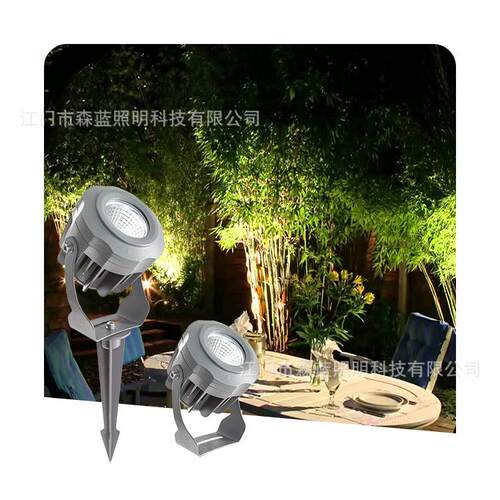 出口外贸led花园灯 10W20W30WLED地插灯 园林古建筑照明LED投光灯