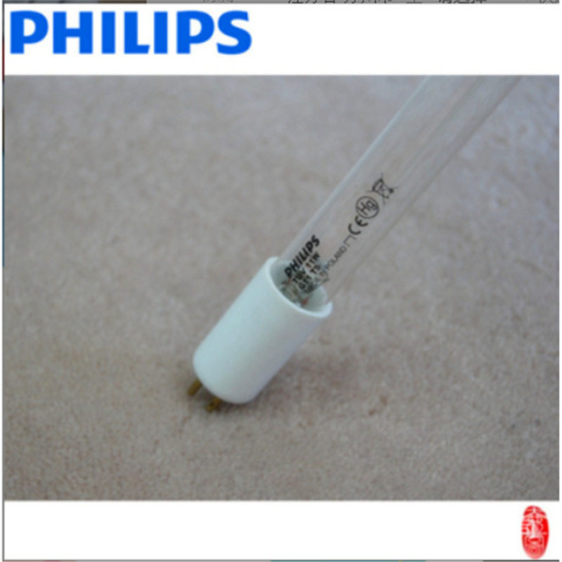 紫外线杀菌灯管TUV 11W 4PSE 单端4针 水处理消毒管