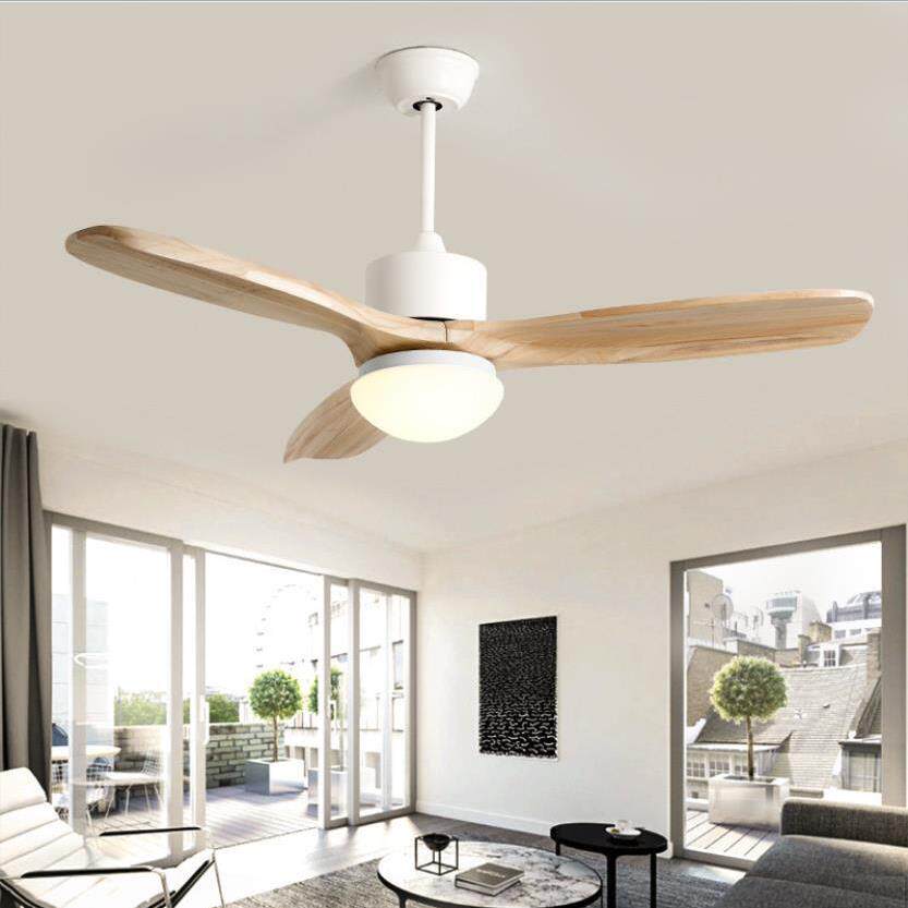 JN北欧客厅吊扇灯美式电灯一体吸顶电风扇带吊灯ceiling lamp