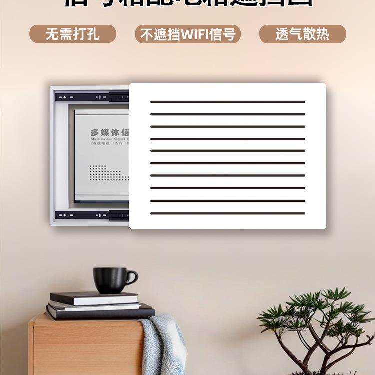 电表箱装饰画多媒体弱电箱遮挡客厅挂画电闸配电箱网线盒简约壁画