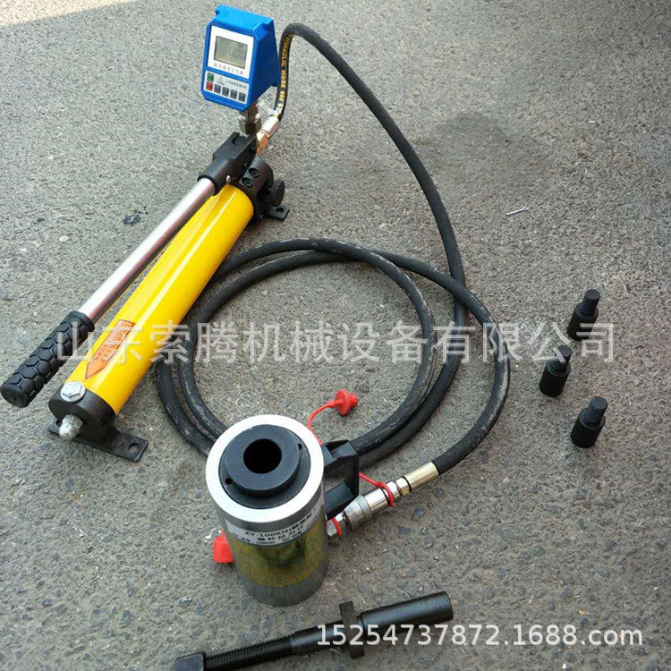 手动型ZY-200KN数显锚杆拉拔仪锚杆拉力计手动钢筋拉拔仪