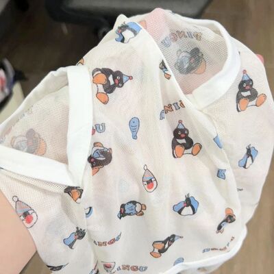 pingu企鹅宠物猫咪衣服夏