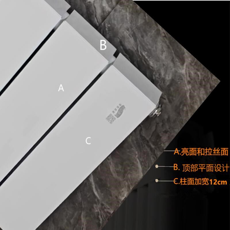 铜铝复合暖气片家用壁挂式艺术水暖散热片卧室暖气明装卫生间暖气