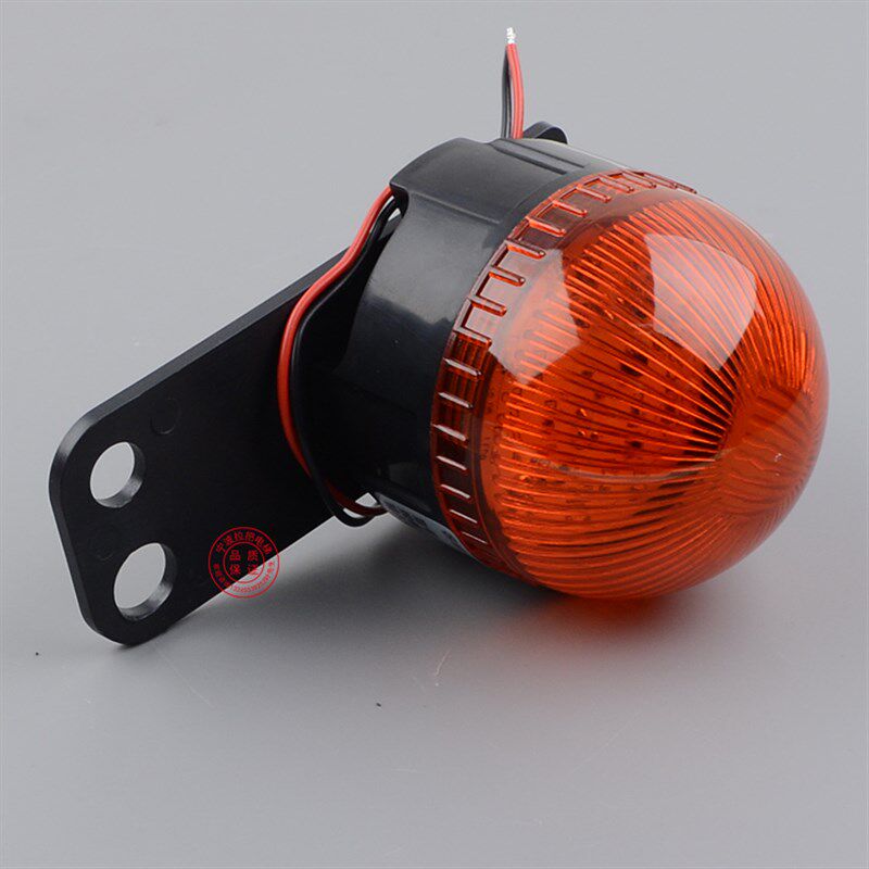 全新通用型24V声光报警器旋转式警报信号灯门旁路报警电梯配件