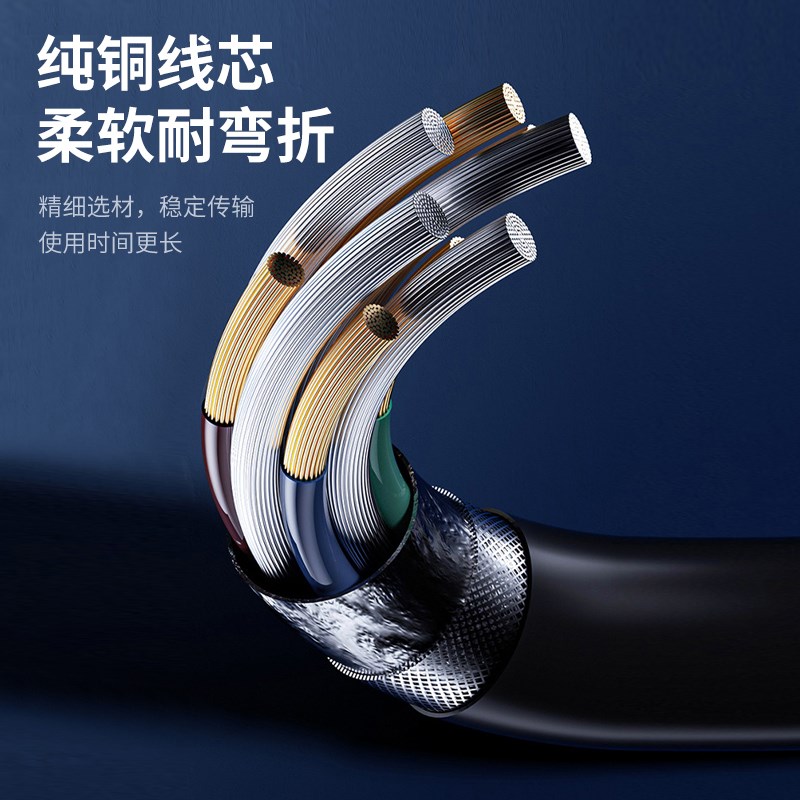 HDMI短线2.0版高清线4k电脑显示器机顶盒投影仪监视器连接线