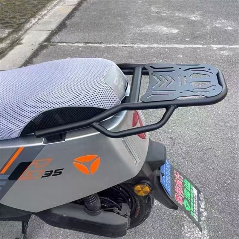 台铃爱玛雅迪电动车尾架铝合金尾箱载重尾箱架外送支架耐压