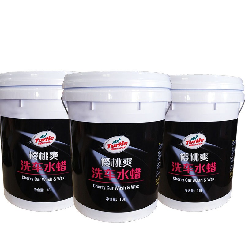 龟牌洗车液汽车美容去污樱桃爽蜡水泡沫速效大桶水腊上光镀晶高泡