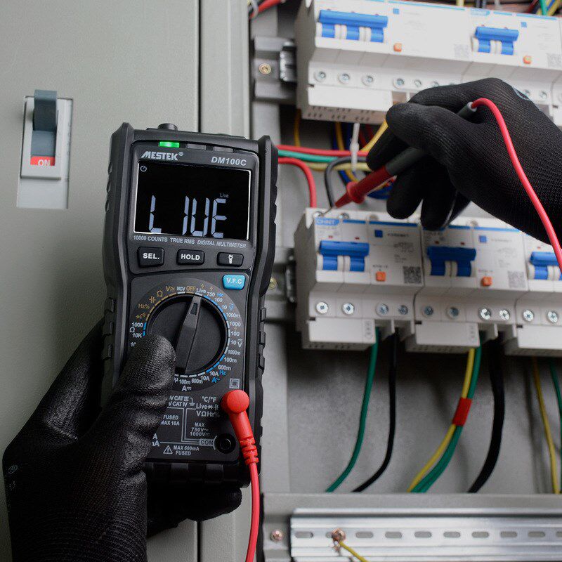 迈斯泰克DM100高速万用表数显多功能防烧电子维修电工维修万能表