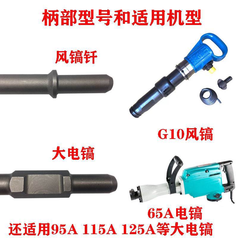 风镐钻头65A尖扁加宽加长