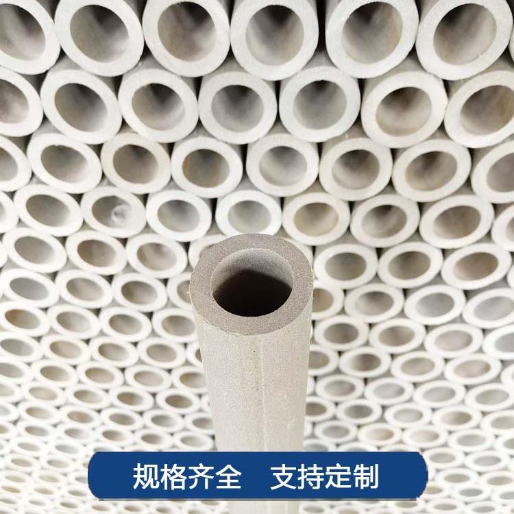 【五峰山牌】江西五丰陶瓷厂家陶瓷烧结滤芯过滤管工业污水过滤管