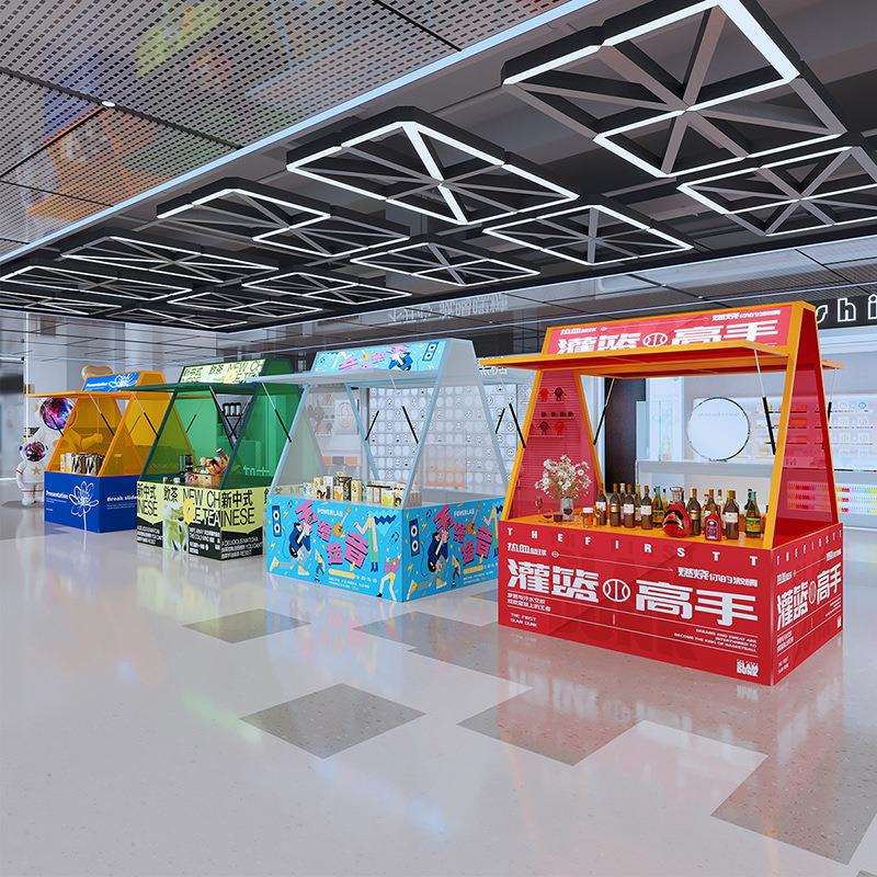 商场户外促销架活动展示架子售货台集市摊位架夜市摆摊架可拆卸