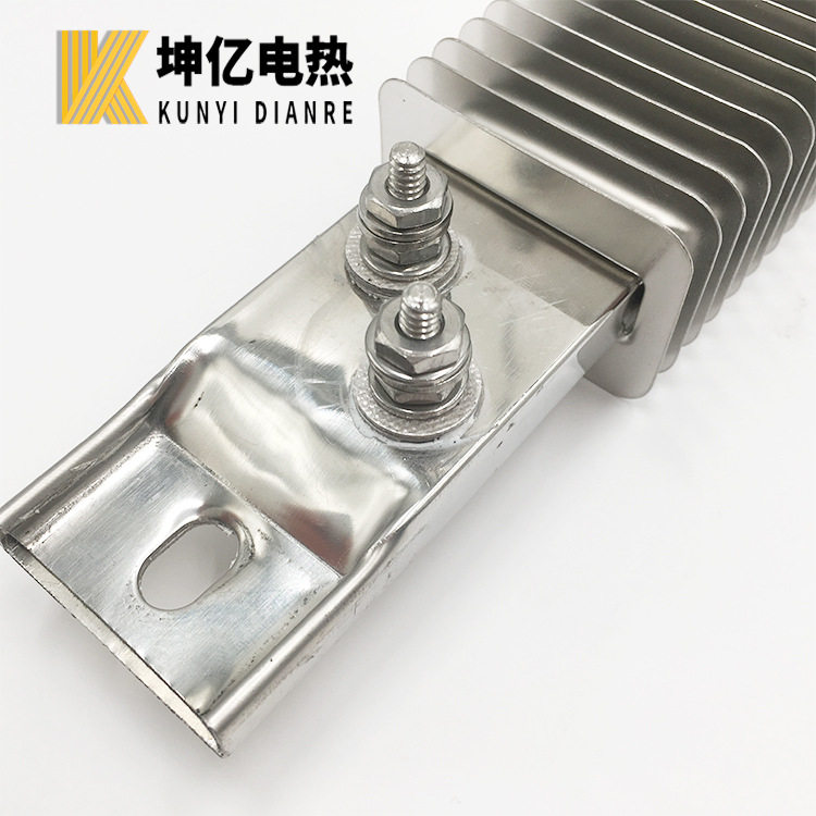 坤亿电热方形翅片式加热器油箱和压板加热器高温陶瓷加热