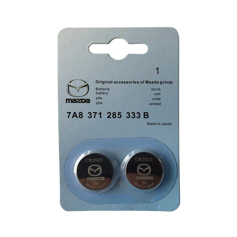 原装马自达马3马六睿翼昂克赛拉cx5/4阿特兹汽车遥控器钥匙电池