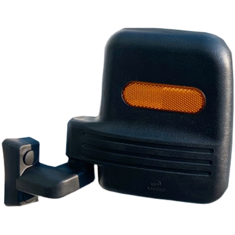 快递三轮车反光镜后视镜顺丰小黑车倒车镜电动三轮车观后镜子宗申