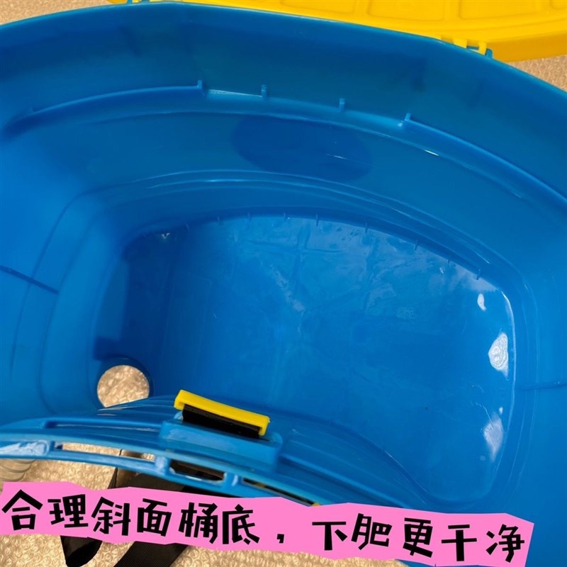 新款手动五公分大口径大颗粒菌肥农用背负式施肥撒肥器撒肥料