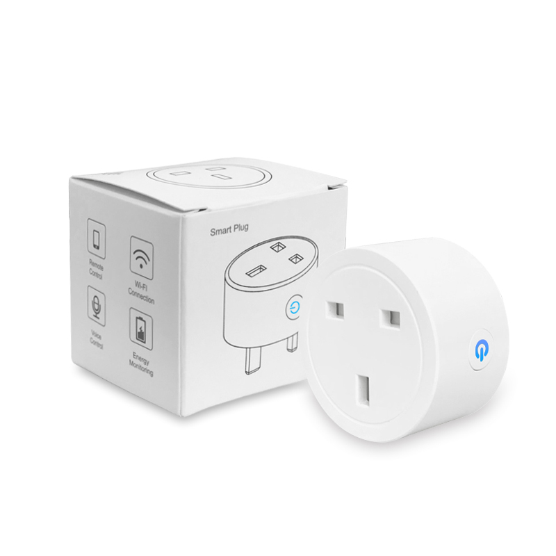 英标涂鸦智能插座电量统计香港WIFI定时开关天猫精灵手机远程控制