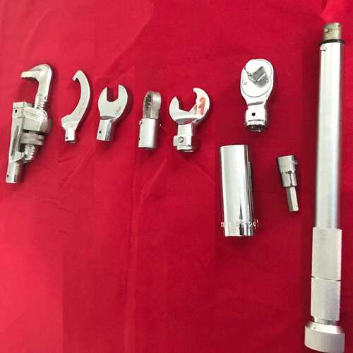 扭力扭矩扳手活动开口头管钳头勾型头瓶盖头梅花内六角中空棘轮头