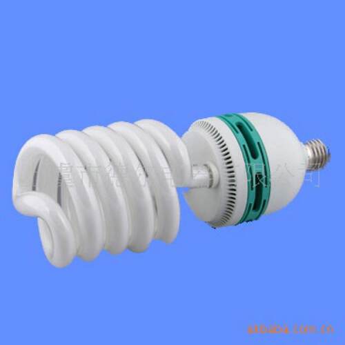 德尔源头厂家直销摄影灯泡半螺旋200W 5500K摄影棚柔光箱专用灯泡