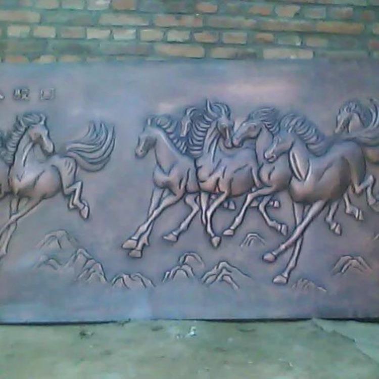 浮雕壁画校园文化锻铜浮雕壁画影壁墙龙凤呈祥铸铜仿铜瑞兽浮雕