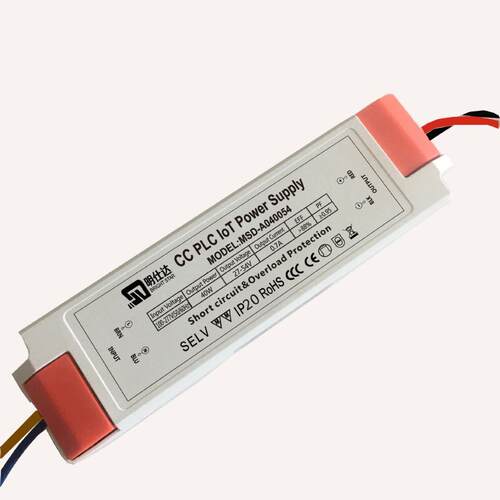 明仕达PLC-IoT一体化电源 40W 恒压恒流 不防水 LED智能电源