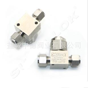 高精密T型过滤器.316气体直通过滤器.飞托克/世伟洛克卡套式