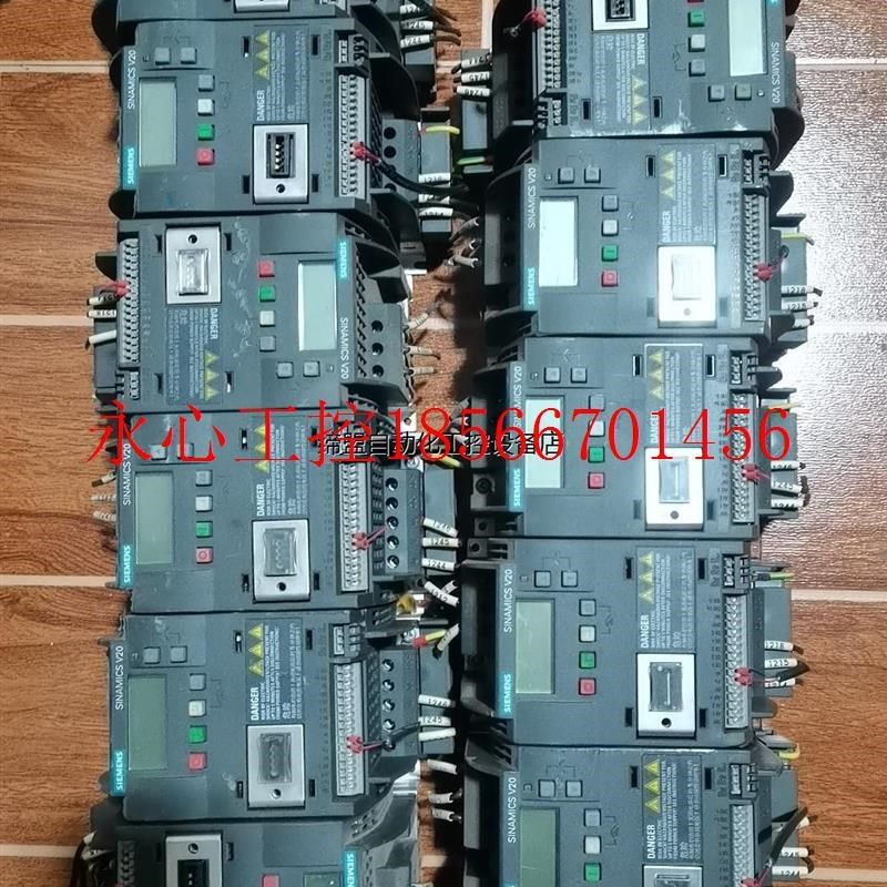 议价V20-1.5KW变频器功能正常成色如图需要的联系