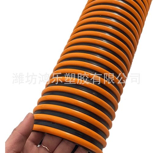 厂家PVC重型塑筋耐压螺旋增强软管工业排水抽油排污吸尘喷砂软管