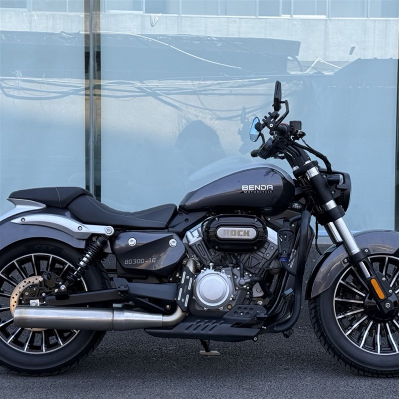 新款国四奔达金吉拉300c电喷水冷V缸灰石300c复古巡航太子摩托车