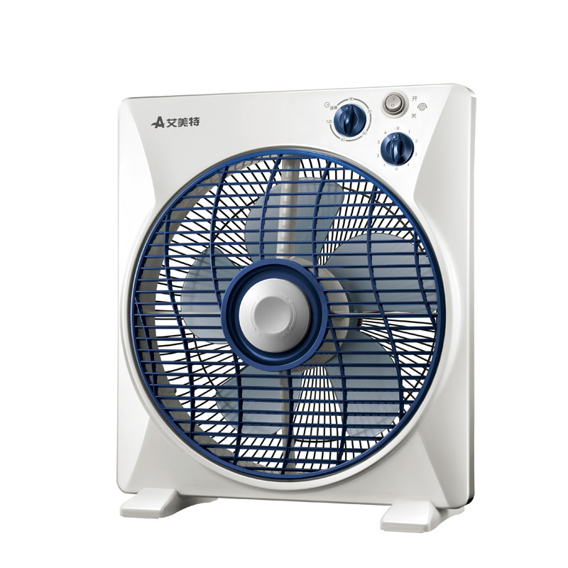 艾美特电风扇10吋12吋台式扇转页扇鸿运扇学生宿舍定时摆头双电机