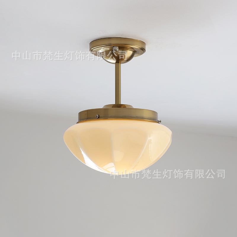 初见吸顶灯 复古走廊中古风入户玄关门厅衣帽间阳台法式轻奢过道