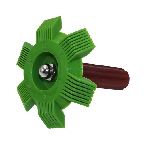 空调翅片梳 空调冷凝器散热刷子 蒸发器散热片梳理梳制冷工具