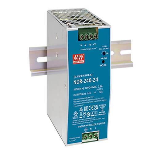 明纬开关电源24V小体积RS15W35W50W5V12V48V直流LED灯驱动变压器