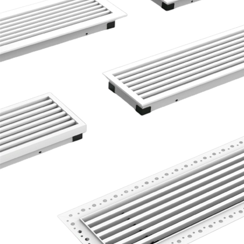 新款ABS加长定制改风向空调出风口极简线性预埋窄边装饰百叶格栅