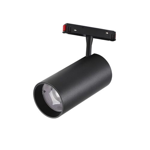 磁吸轨道灯led射灯店铺商用20w30瓦高显色超亮圆形聚光导轨射灯