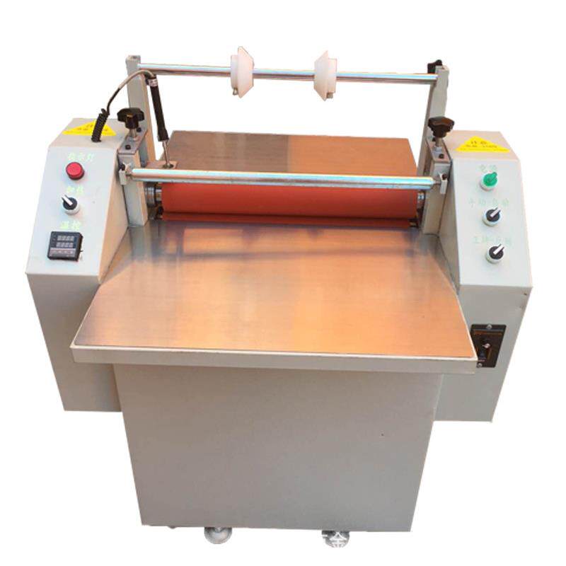胶片覆膜机双面过胶机五金复膜机滚筒压合机热压进纸皮革真空覆膜