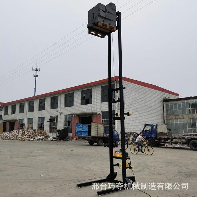 电动上砖机工程电动上砖机全自动上砖机工地用升降机建筑用提升机