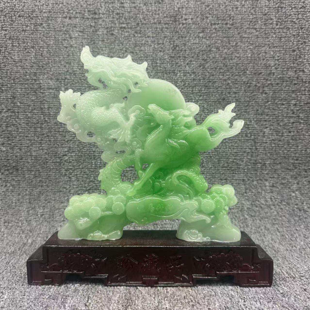 马年顺风千里马摆件树脂工艺品装饰动物马家居办公室客厅装饰品