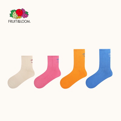 FRUITOFTHELOOM抑菌运动短袜
