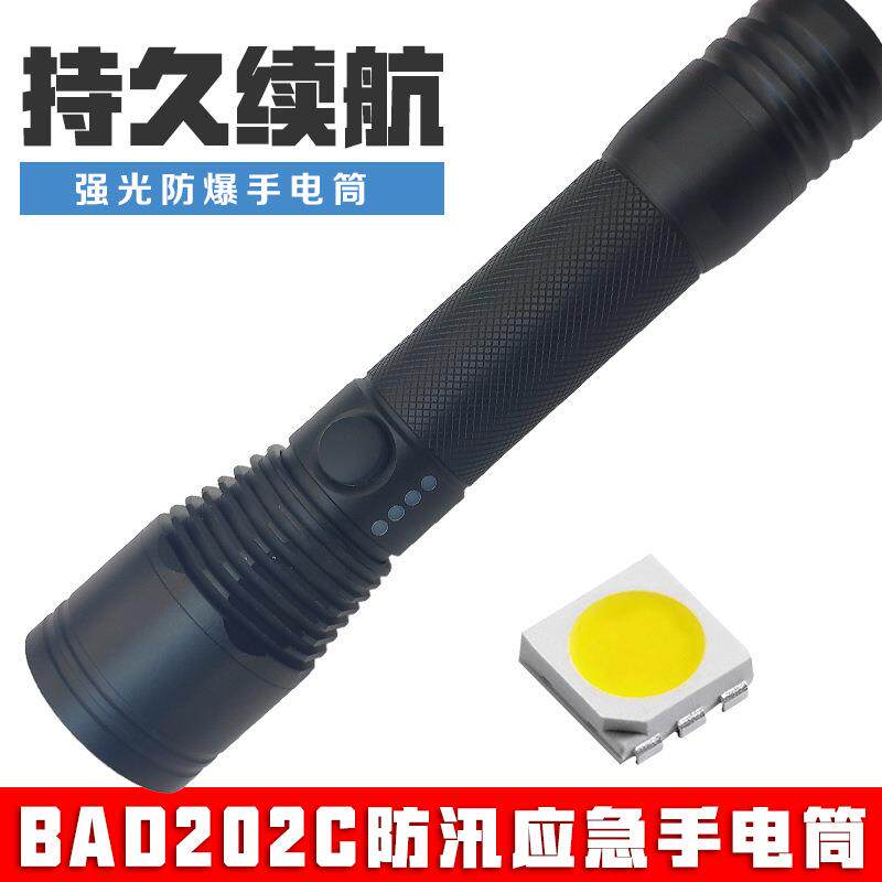 厂家直供BAD202A防爆手电筒 LED防汛应急工作灯微型防爆强光电筒