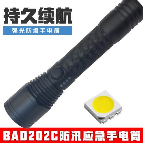 厂家直供BAD202A防爆手电筒 LED防汛应急工作灯微型防爆强光电筒