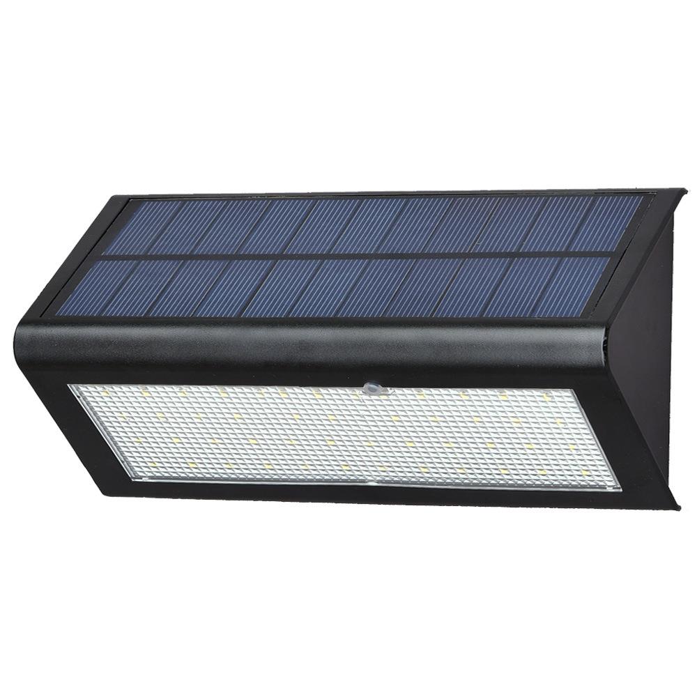 太阳能灯户外庭院灯LED感应壁灯合金塑胶外壳4模式高亮度实际参数