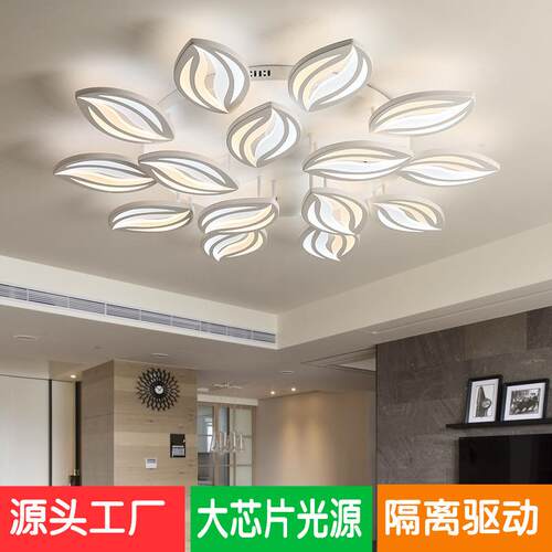 创意个性大气客厅灯 家用现代简约led吸顶灯温馨浪漫主卧室灯灯具