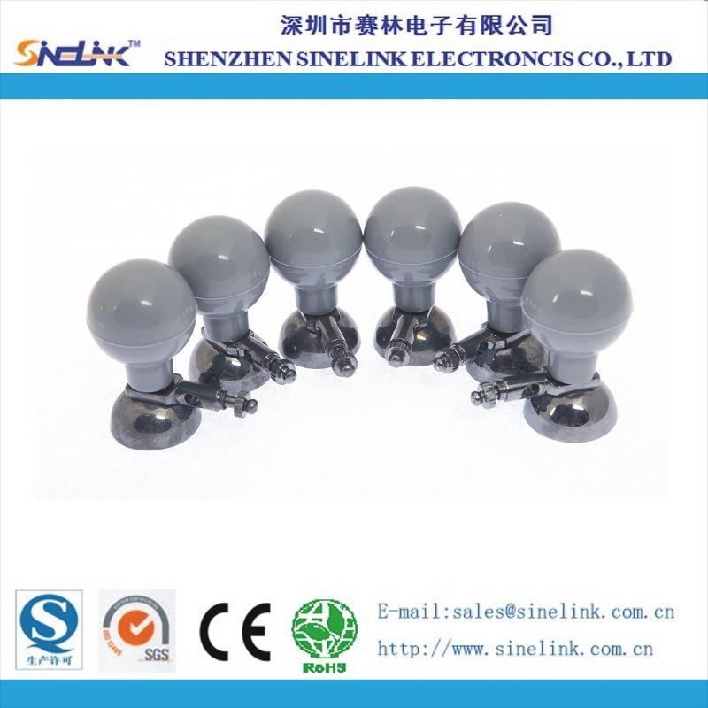 成人多功能心电吸球,灰色胸吸球,电极铜镀氯化银