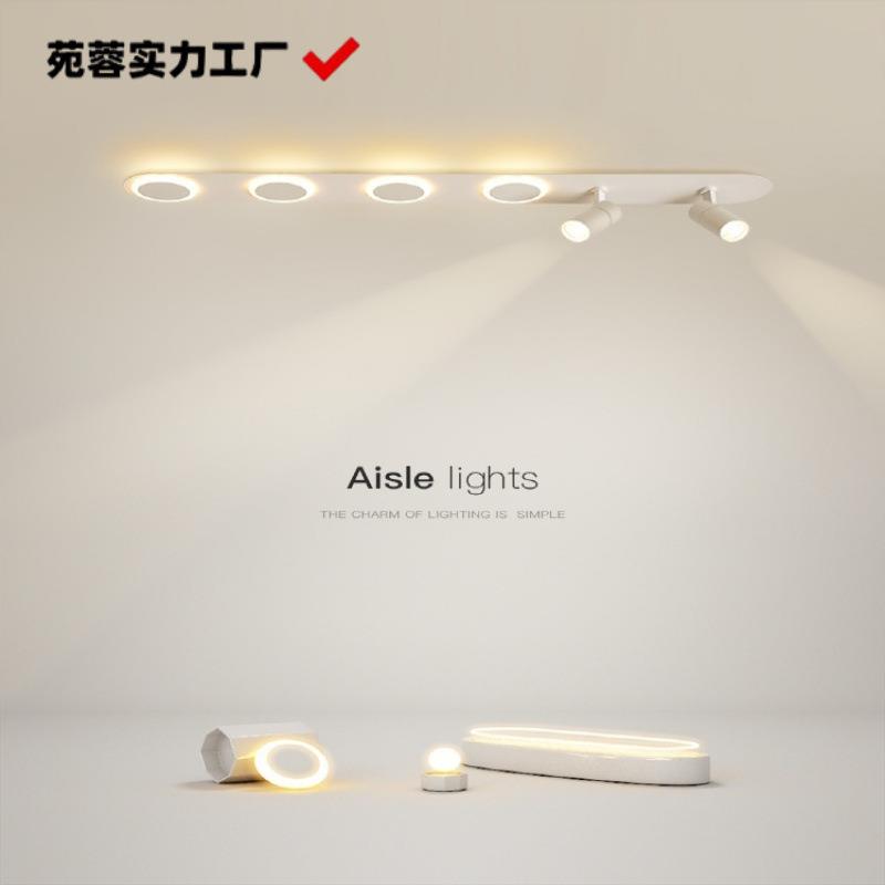 创意过道灯led吸顶灯简约现代客厅灯洗墙灯个性长条走廊阳台灯具