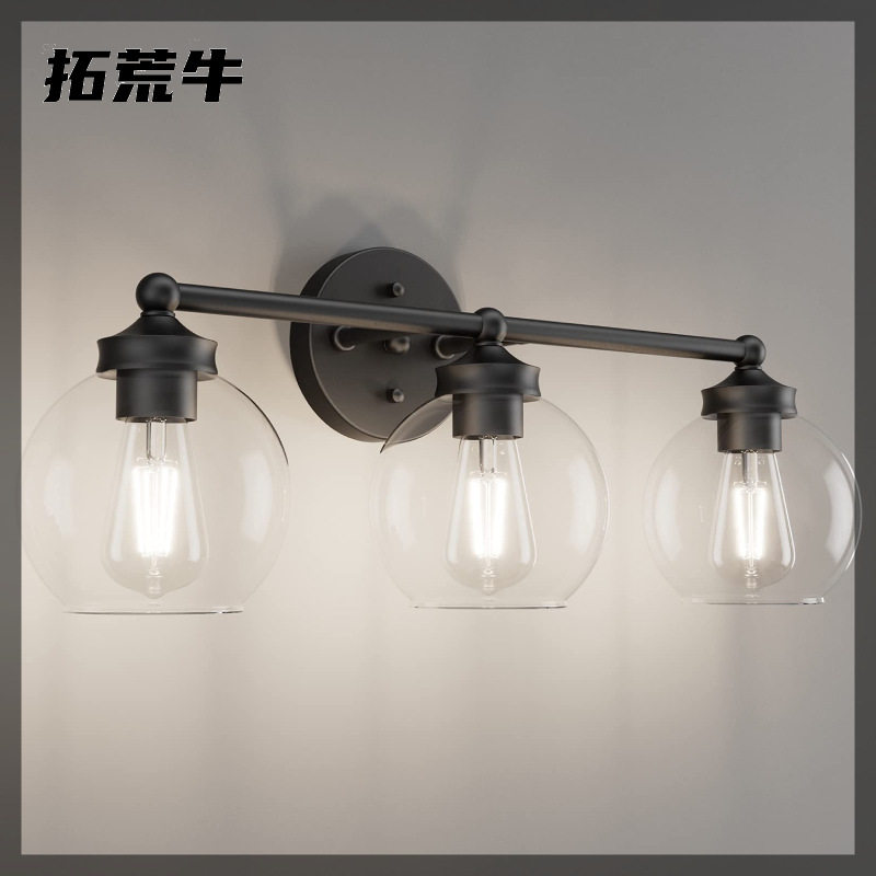现代简约三头镜前灯卫生间壁灯