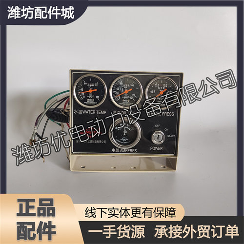 潍坊潍柴华丰动力ZH4102P柴油发动机ZHBP1散装水泥罐车仪表盘总成