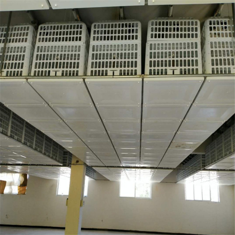 中晟矿用更衣吊篮ABS工程塑料吊篮530*530双层分体式更衣吊篮